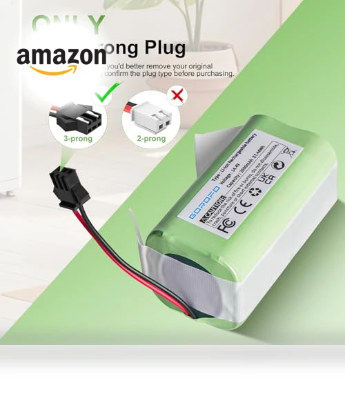 Vacuum Cleaner Battery — Batteries, GOROFO
