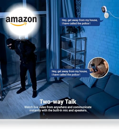 Wi-Fi Surveillance Home Security Camera — Smart Home Security, Orbitell