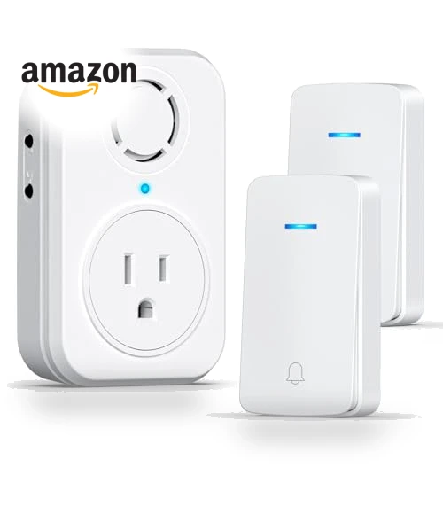 Wireless Doorbell with Extra Socket — Kits, AIDA