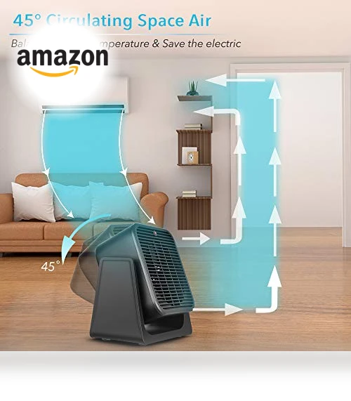2 in 1 Fan and Heater Combo — Portable Heating Solutions, TRUSTECH