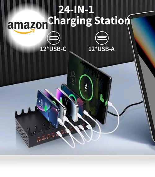 300W Charging Station for Multiple Devices — Power Hubs, Dongguan Zeen Tengxiang Technology Co., Ltd