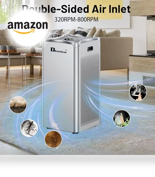 Air Purifier for Home — Activated Carbon Air Purifiers, Dkenicor