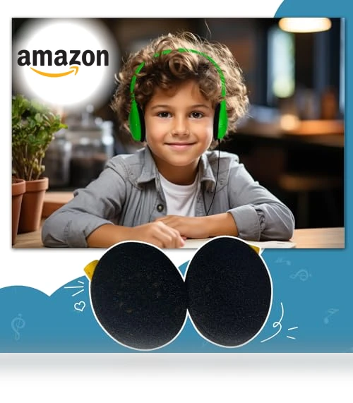 Bulk Headphones for Kids — In-Ear Headphones, WAHUWAY