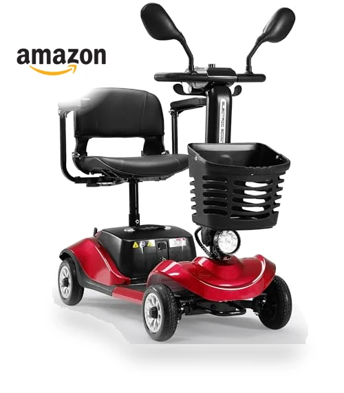 Compact 4 Wheel Mobility Scooter — Electric Self-Balancing Scooters, VERPAL