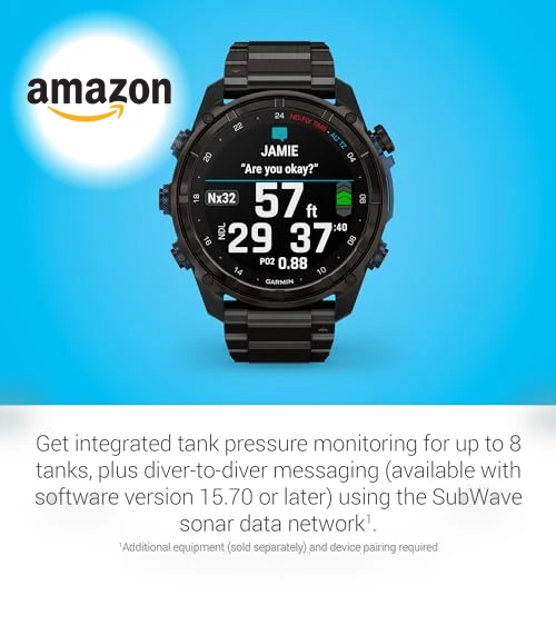 Dive Computer and Multisport GPS Smartwatch — GPS Units, Garmin