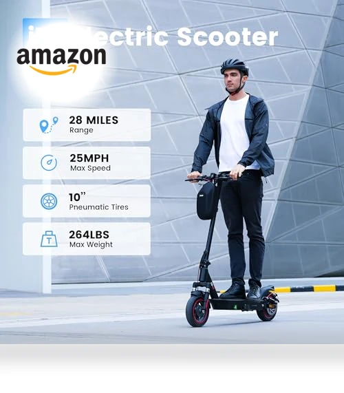 Electric Scooter for Adults — Push Scooters, iScooter