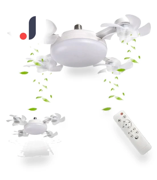 Hanging Fan with LED Lamp — Ceiling Fan Lighting Solutions, changbaixin