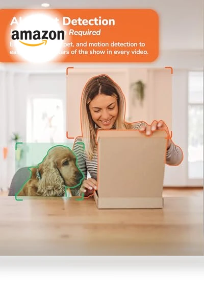Indoor Pan-Tilt Security Camera — Smart Home Security, Sensforge