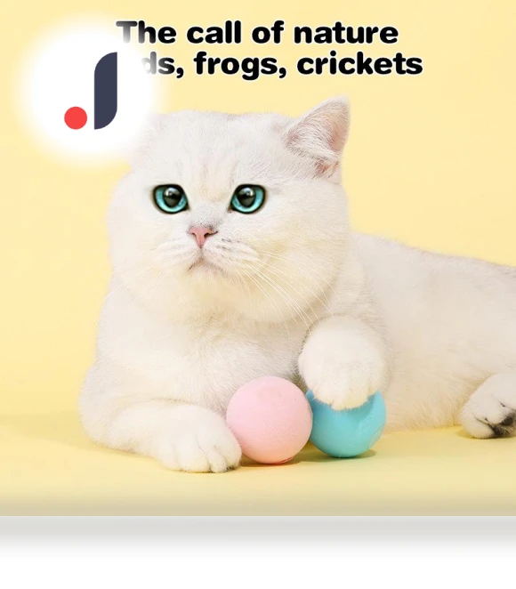 Interactive Plush Electric Ball with Catnip — Cat Playthings, Pansyf