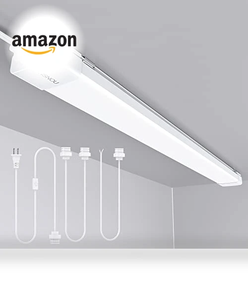LED Shop Light With Plug — Strobe Lights, WNSNOU