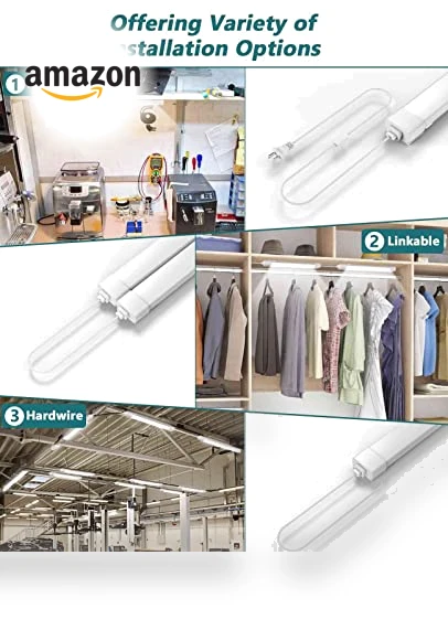 LED Shop Light With Plug — Strobe Lights, WNSNOU