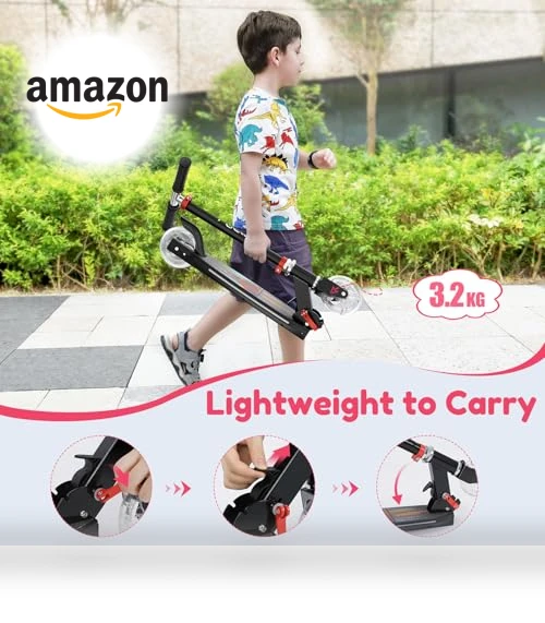 Light Up Kick Scooter — Push Scooters, TONBUX