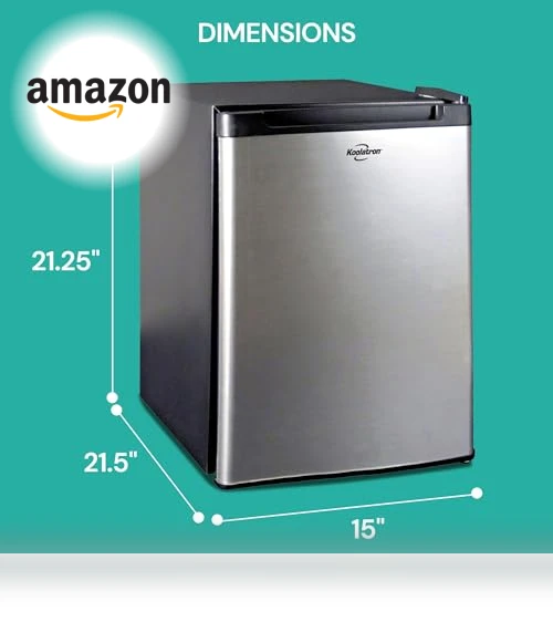 Mini Fridge With Freezer — Coolers & Fridges, Koolatron