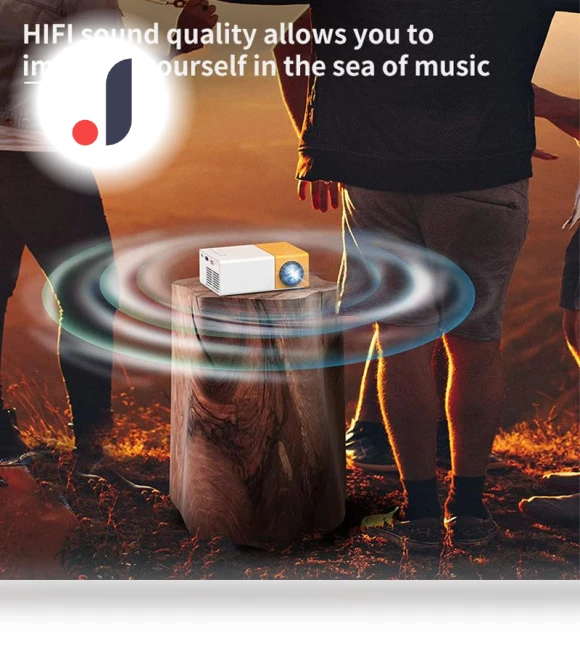 Mini Projector Portable Home Theater — Home Theater Projectors, Autumn Orchids