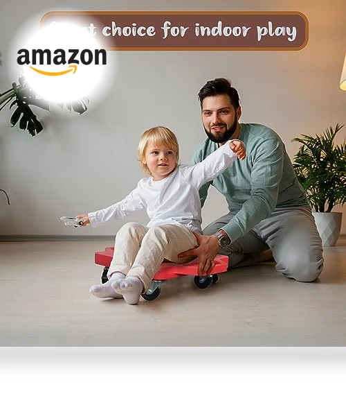 Plastic Scooter Boards with Handles for Kids — Kids Fitness, romrex