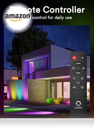 Smart Landscape Lights — Outdoor Security & Flood Lighting, Lumary
