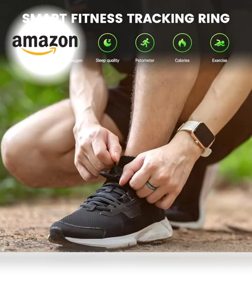 Smart Ring Fitness Tracker — Fitness & Activity Monitors, GANSI