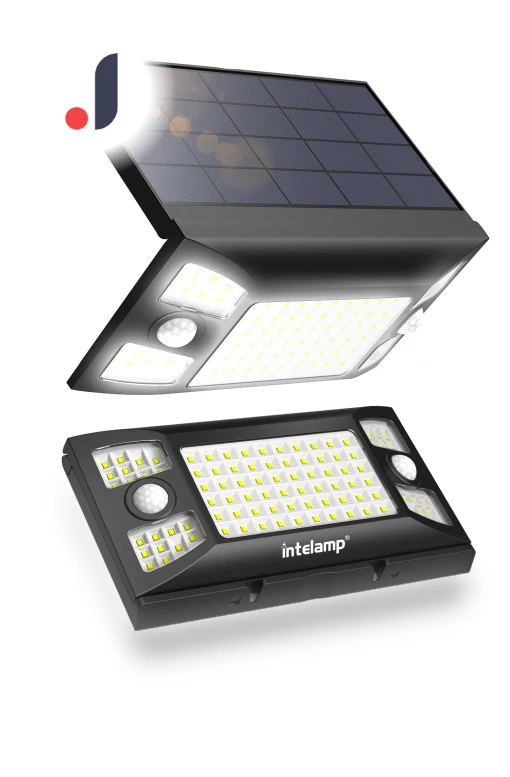 Solar Light Outdoor Folding Motion Sensor Lighting — Outdoor Security & Flood Lighting, SAMURAI STYLE