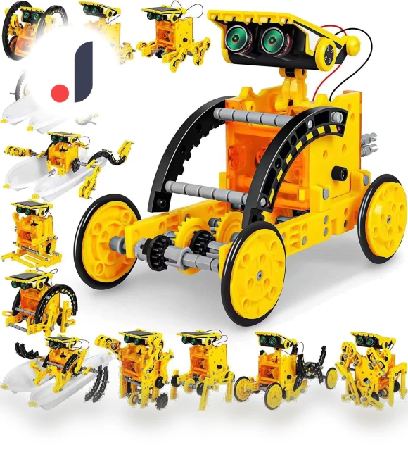 Solar Powered Robot Kit 12 in 1 — Solar Power, Deals Depot