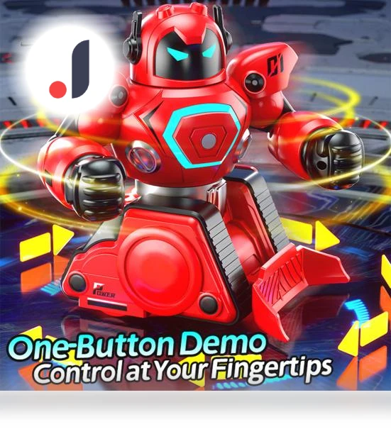 Toy Robot with Remote Control — Interactive Figures & Robots, Safety toy