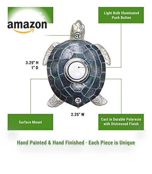 Turtle Doorbell — Push Buttons, Company's Coming