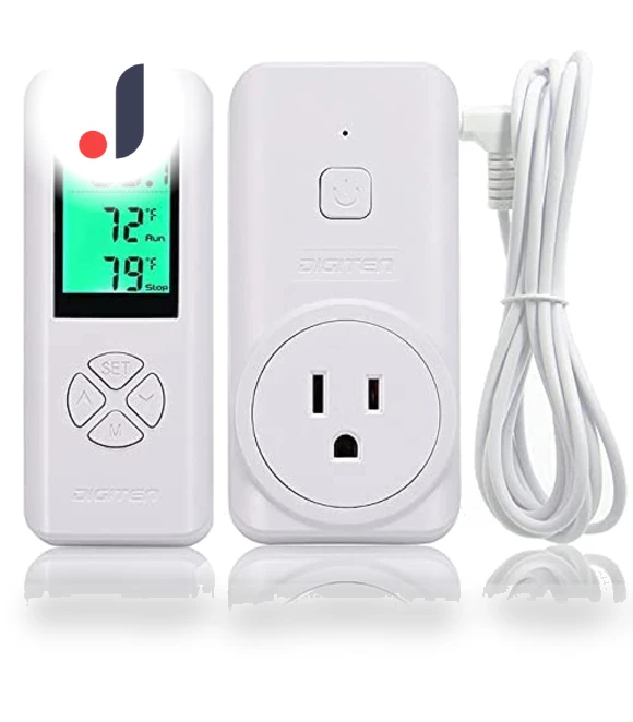 Wireless Temperature Controller Thermostat Outlet — Home Climate Control, DOKI DOKI MARKET form NIPPON
