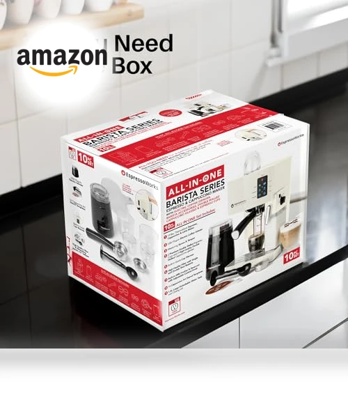19-Bar Espresso, Cappuccino and Latte Maker 10-Piece Set — Coffee & Espresso Combos, EspressoWorks