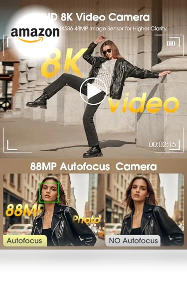 8K Digital Camera — Mirrorless Cameras, YOODEE