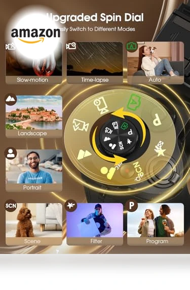 8K Digital Camera — Mirrorless Cameras, YOODEE