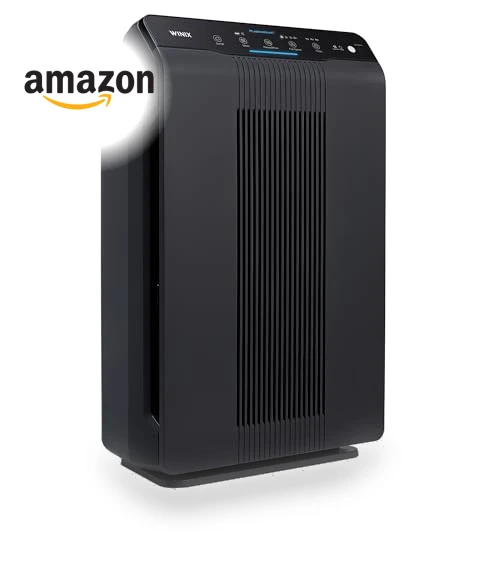 Air Purifier with True HEPA, PlasmaWave and Odor Reducing Washable AOC Carbon Filter — Activated Carbon Air Purifiers, Winix