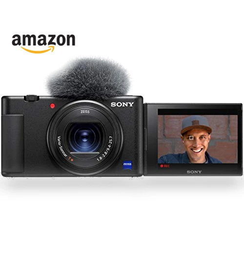 Compact Digital Vlogging 4K HDR Video Camera — Camcorder, Sony