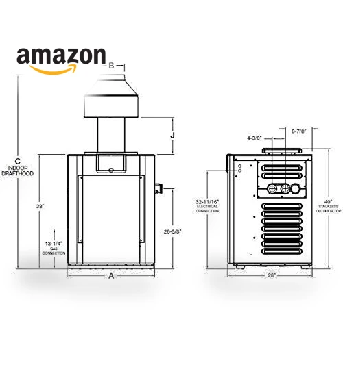 Digital Natural Gas Pool Heater — Swimming Pool Heaters, Raypak