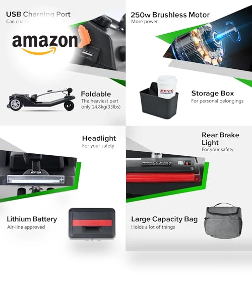 Folding Electric Scooter — Push Scooters, WTRAVEL