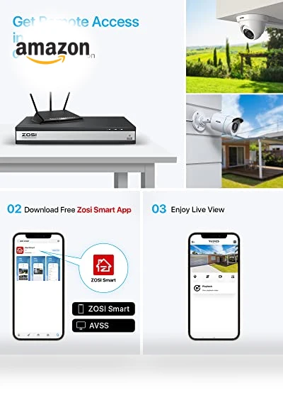 Full 1080p 16 Channel Home Security Camera System — Smart Home Security, ZOSI