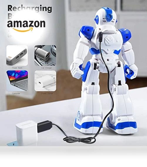 Intelligent Programmable Robot with Infrared Controller — Interactive Figures & Robots, ShanTou Shi ChengHai Qu ZhongYi WanJu ShiYe YouXian GongSi