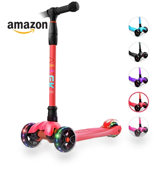 Kick Scooter with Light-Up Wheels — Push Scooters, Allek