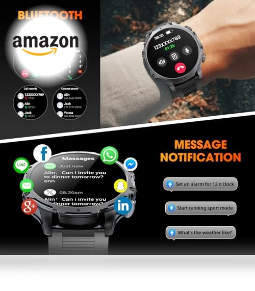 Military Smart Watch for Men — Smartwatches, Mingtawn