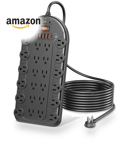 Multi-Function Power Strip Surge Protector — Power Solutions & Surge Protection, DEPOW