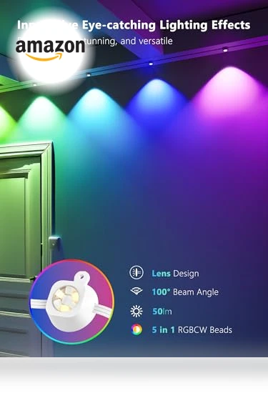 Permanent Outdoor Lights — String Lights, BrizLabs