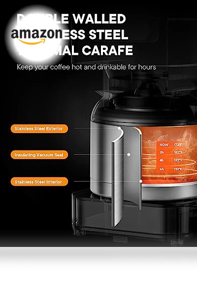Programmable Coffee Maker with Thermal Carafe — Coffee Makers, SHARDOR