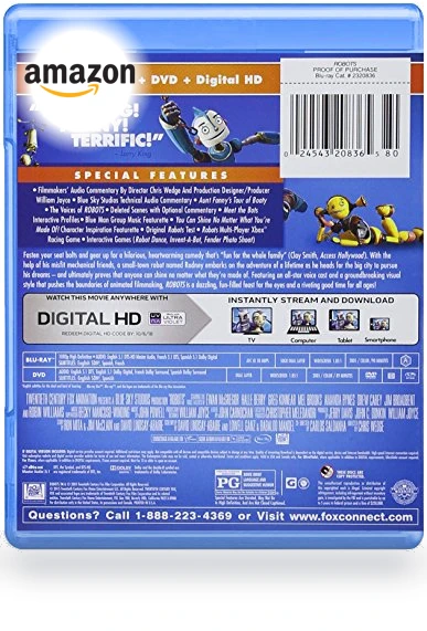 Robots Blu-ray — Films & Cinema, 20th Century Studios