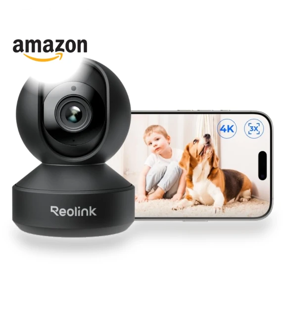 Smart 4K UHD Pan & Tilt Indoor Security Camera — Smart Home Security, Reolink Digital