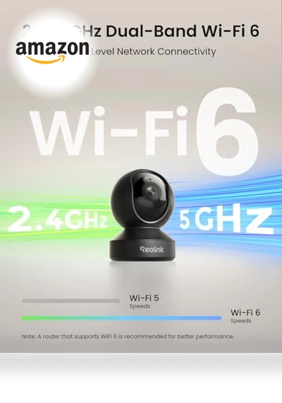 Smart 4K UHD Pan & Tilt Indoor Security Camera — Smart Home Security, Reolink Digital