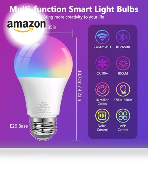 Smart Light Bulbs — LED, DAYBETTER