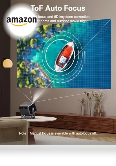 Smart Projector with Android TV — Home Theater Projectors, Ultimea