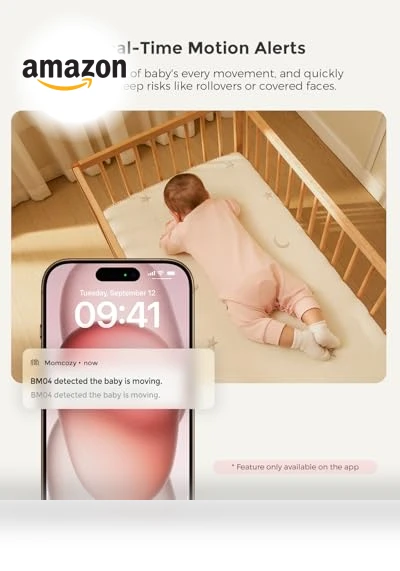 Smart WiFi Baby Monitor with 2 Cameras — Baby Monitors, Momcozy