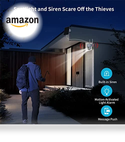 Solar Security Cameras Wireless Outdoor — Outdoor Security Cameras, WOOLINK