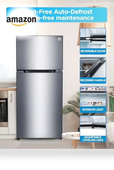 Top Mount Refrigerator with Ice Maker — Cooling Solutions, Commercial Cool