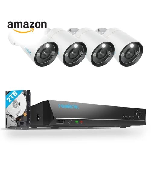Wired Security Camera System — Outdoor Security Cameras, Reolink