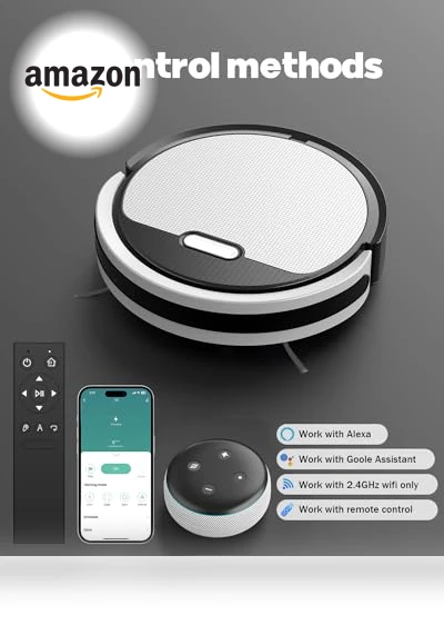2 in 1 Robot Vacuum and Mop Combo — Smart Cleaning Robots, Pureatic